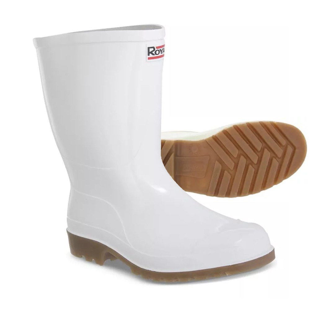 Royal Boots White PVC Boots