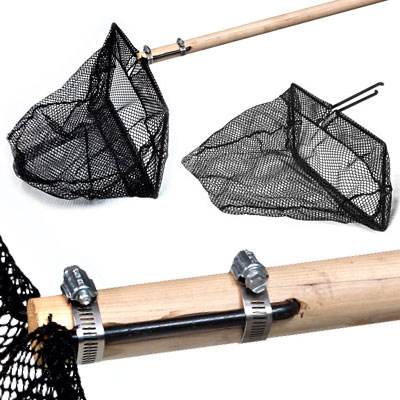 Nets & More Bait Trap. 24 x 24, 12 Deep, 1/2 x 1/2 Mesh. Black PVC Coated Wire for Bream and Other Bait Fish. Made in The USA.