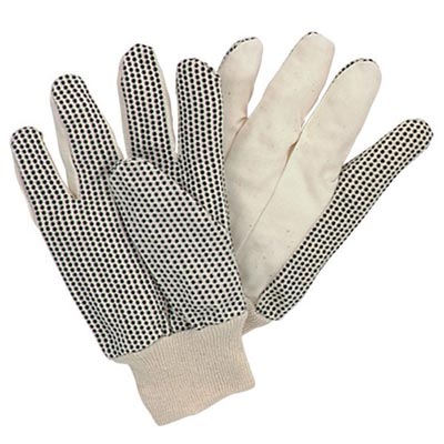 Improved Grip Gloves with Plastic Dots GL-4