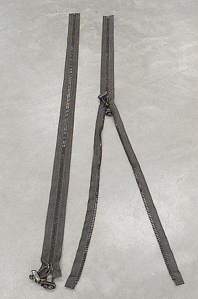 Heavy duty zipper, 6' long