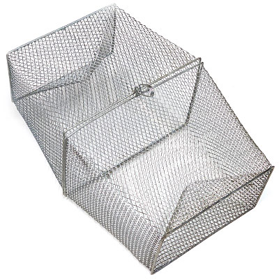 Fish Trap, Galvanized, 1/4 mesh, 16 L
