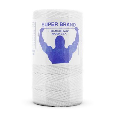Super Brand White Nylon Seine Twine, made in USA