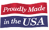 Proudly made in the USA