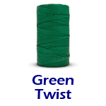 Green Twisted Nylon Seine Twine