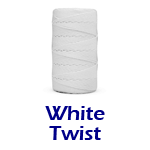 White Twisted Nylon Seine Twine